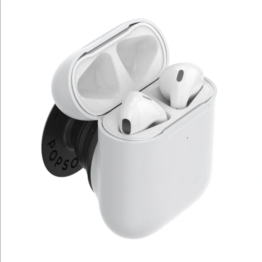 Popsocket - White AirPods PopGrip & Popchain Keychain - Picture 4 of 10